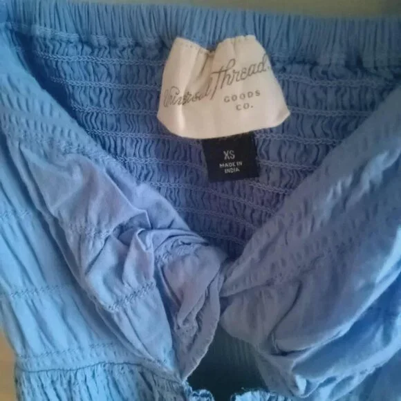 Universal Thread Flutter Cap Sleeve A-Line Midi Dress - Picture 9 of 10